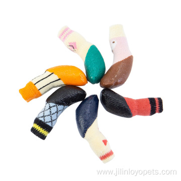 Custom dog socks with grips wholesale